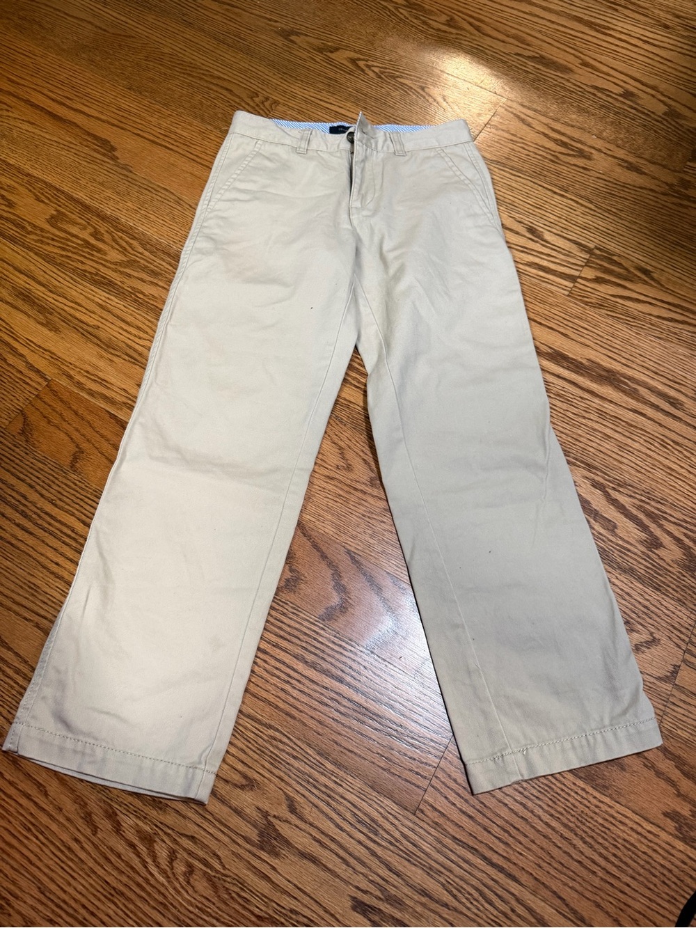 Tommy Hilfiger Light Khaki Straight Leg Chino Pants
